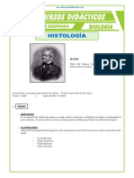 Que Estudia La Histología Para Tercero de Secundaria