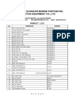 Heze Guangxin Marine Parts&Fuel Injection Equipment Co.,Ltd: Product List