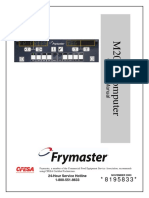 Frymaster M2000 Setup