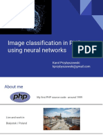 Image Classification in PHP Using Neural Networks