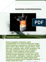 SISTEM PENGAPIAN KONVENSIONAL