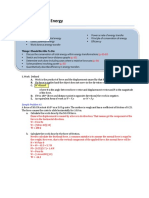 Work Energy outline 21 answer key