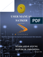 Dokumen Teknis - Manual Satker E-SADEWA