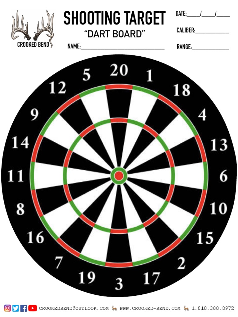 Shooting Target "Dart Board" PDF