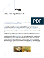 Al-Qur'an - Wikipedia Bahasa Indonesia, Ensiklopedia Bebas