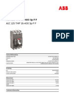 A1C 125 TMF 16-400 3p F F Product Details