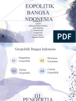 GEOPOLITIK BANGSA INDONESIA