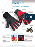 SFI 3.3 / Level 5 Certified Glove: Unique Design Features