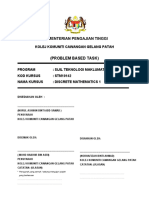 STM10142 Problem Based Task