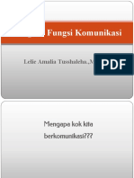 Fungsi - Fungsi Komunikasi: Lelie Amalia Tusshaleha.,M.Farm.,Apt