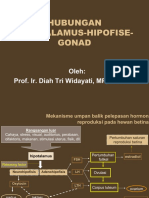 Hubungan Hipotalamus-Hipofise-Gonad: Oleh: Prof. Ir. Diah Tri Widayati, MP, Ph.D. IPM