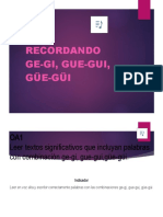 2° Básico Lenguaje PPT Ge Gi Gue Gui Güe Güi