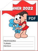 Planner 2022 Da Turma Da Mônica