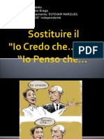 Sostituire Io Credo Per Io Penso (7) 2003