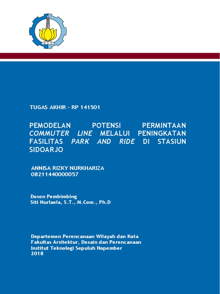 Analisis Park and Ride PDF