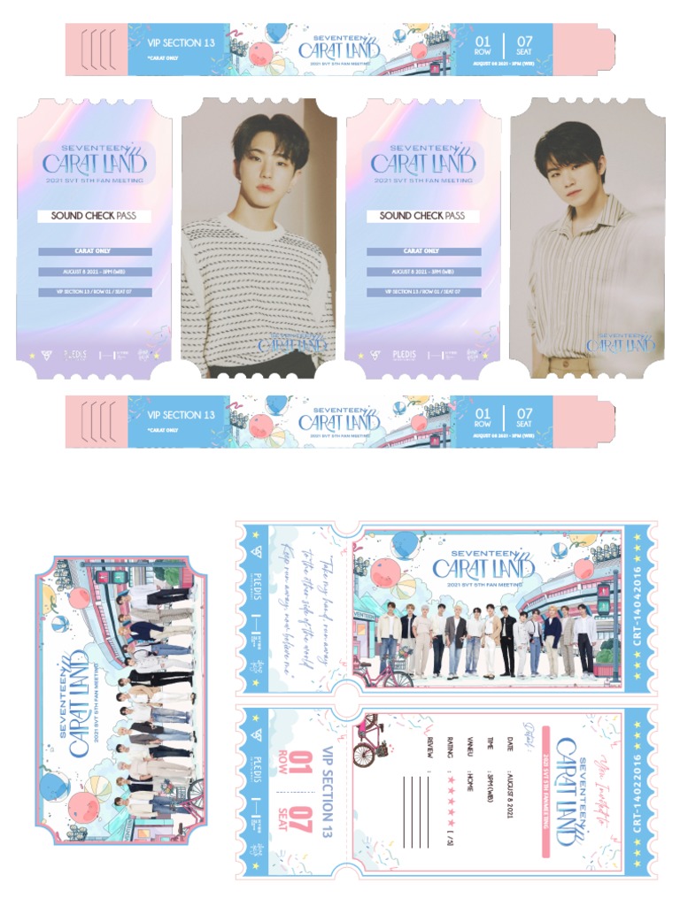 Caratland Ticket Ay PDF