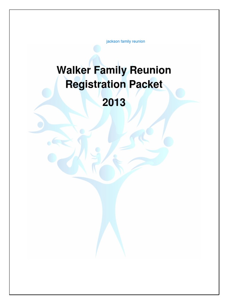 Jackson Family Reunion Ideas | PDF | Hotel | Payments for Free Printable Family Reunion Certificates