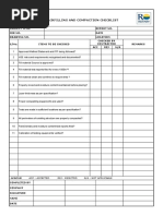 Mandrelling Test Checklist Report | PDF