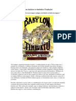 From Babylon To Timbuktu (Tradução)