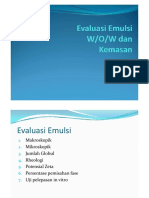 Eksipien Dan Evaluasi Sediaan EMULSI-1