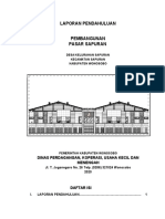 Daftar Isi Laporan Pendahuluan