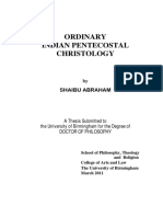 Ordinary Indian Pentecostal Chrisrtology