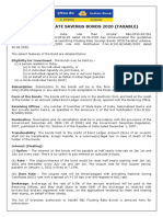 Floating Rate Savings Bonds 2020 (Taxable)