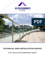 Technical and Installation Guide - Solid Polycarbonate