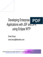 Developing Enterprise Java Applications With JSF and JPA Using Eclipse WTP