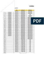 Schedule Proactive Antigen Test: Company Wakachiku NO DAY Date Time Slot Company