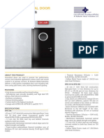 Acoustic Doors: Fire Rated Metal Door