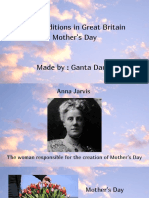 The traditions in Great Britain