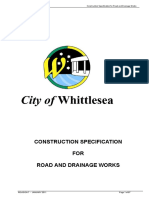 Construction For Road and City of Whittlesea