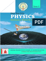 BSC Physics 1st Sem Mechanics Waves & Oscillations