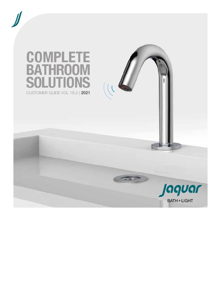 Jaquar Customer Guide Vol18.2 PDF Tap (Valve) Shower