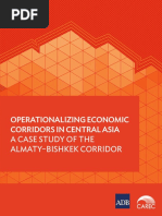 Economic Corridors Central Asia