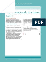 Coursebook Answers: Exam-Style Questions