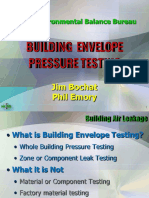 Building Envelope Pressure Testing: National Environmental Balance Bureau