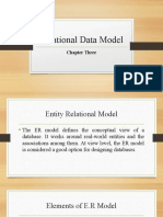 Relational Data Model: Chapter Three