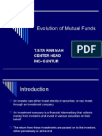 Evolution of Mutual Funds