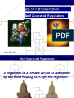 Concepts of Instrumentation Module: Self Operated Regulators