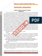 Registro y publicación del convenio colectivo del sector de Siderometalurgia de Ciudad Real para 2019-2021