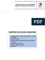 RAPPORT FIN DE CHANTIER rev01
