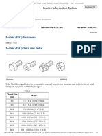 Metric (ISO) Fasteners: Torque Specifications