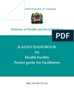 Kaizen Handbook For Health Facility Pocket Guide For Facilitators