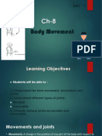 Ch-8 Body Movements - Day1