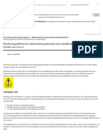 Practical Guidelines For Determining Electrical Area Classification