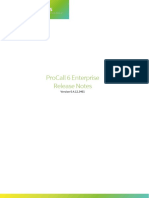 Releasenotes ProCall Enterprise 6.4.12.3461 de-DE
