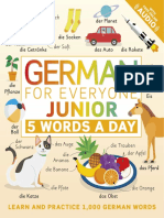 German For Everyone Junior 5 Words A Day CQJ