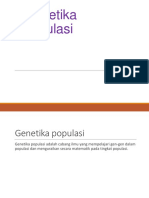 Genetika Populasi 160406085515